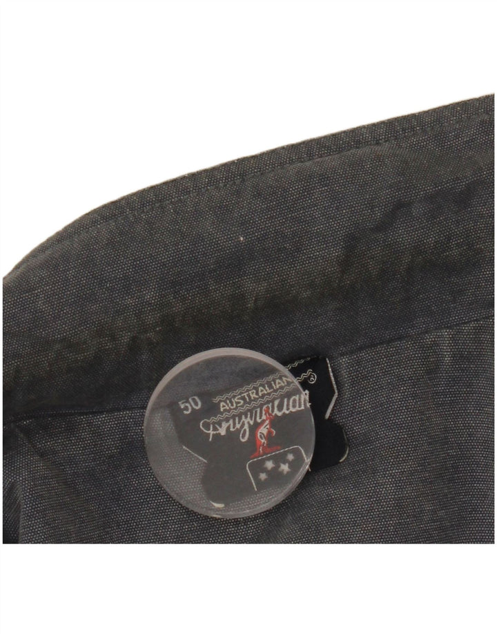 Ανδρικό στρατιωτικό μπουφάν AUSTRALIAN L'ALPINA IT 50 Large Navy Blue από βαμβάκι