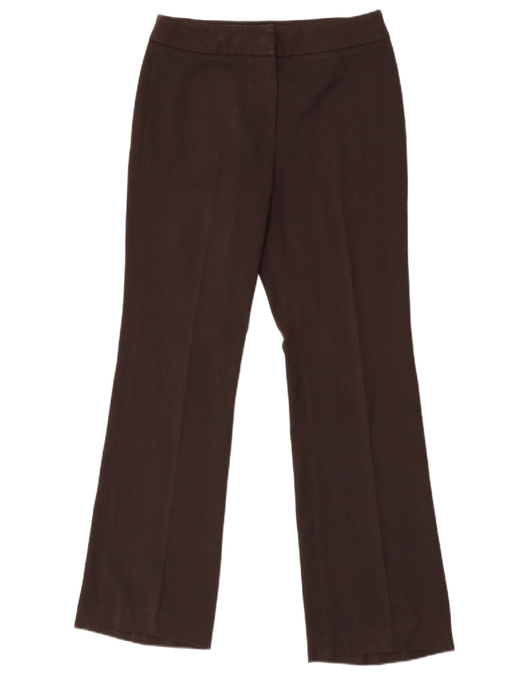 Max Mara Γυναικείο Σαββατοκύριακο Bootcut Παντελόνι UK 8 Small W27 L30 Brown