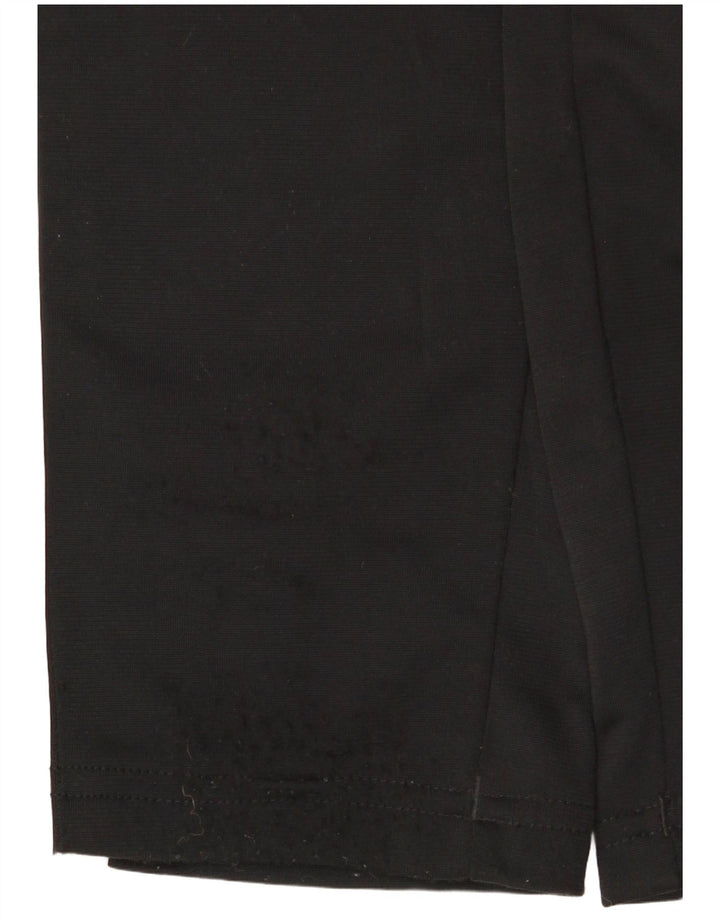 Παντελόνι αθλητικής φόρμας ADIDAS Boys Climacool 15-16 ετών μαύρο πολυεστέρα