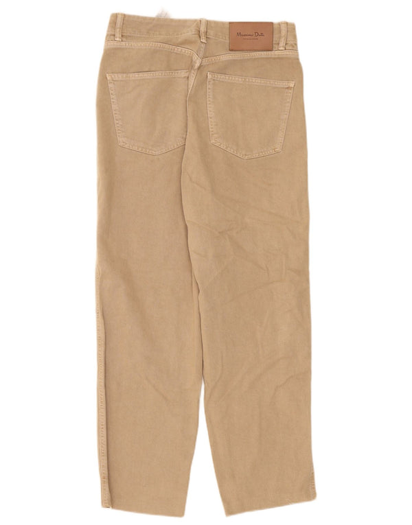 Massimo Dutti γυναικείο ψηλόμεσο τζιν EU 38 Small W28 L27 Beige