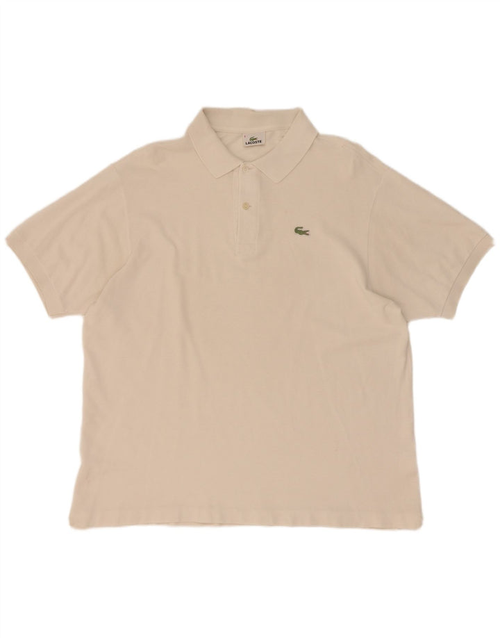 Ανδρικό πουκάμισο πόλο Lacoste 6 XL Λευκό