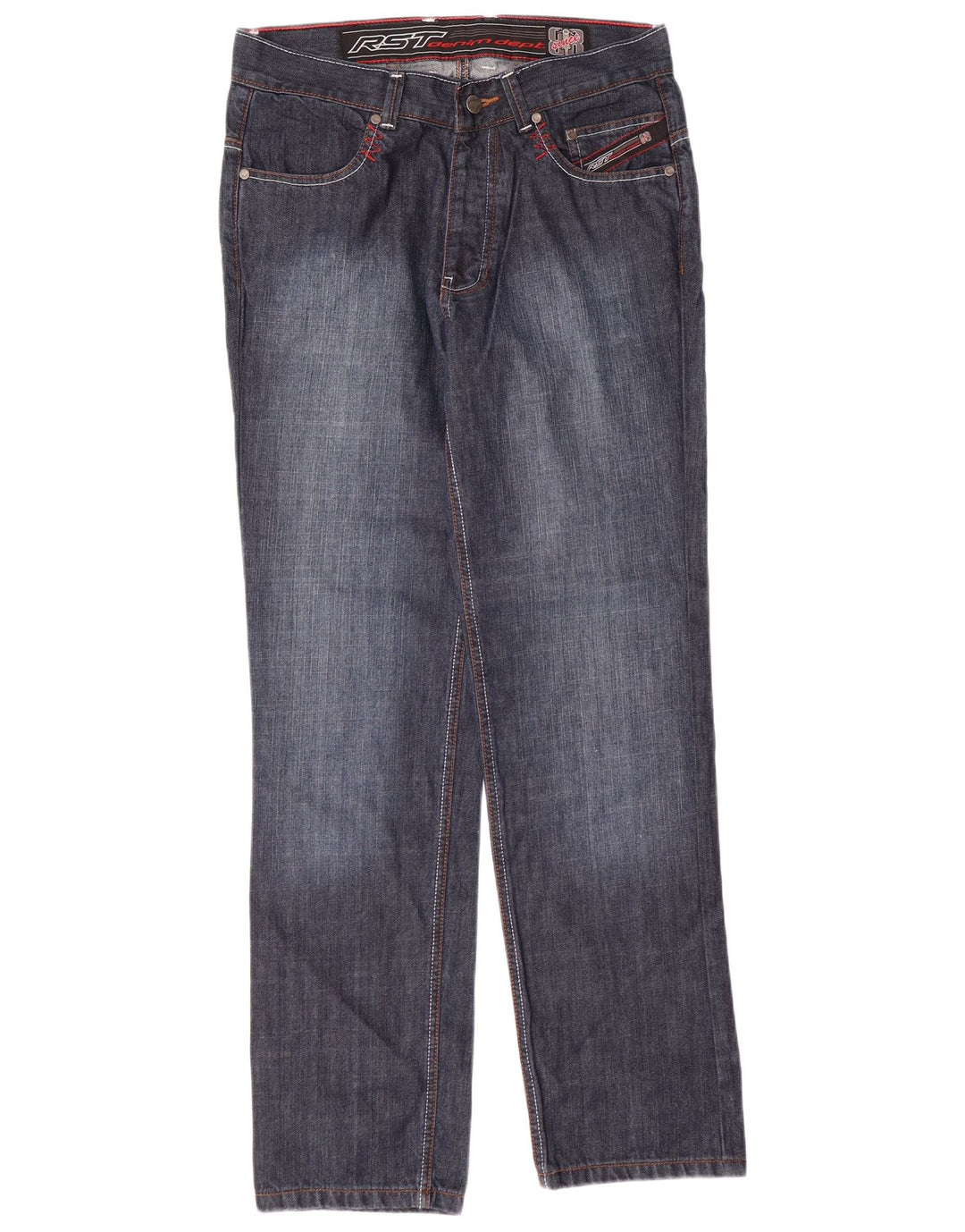 RST Γυναικείο κανονικό τζιν ίσιο W32 L31 Navy Blue Cotton