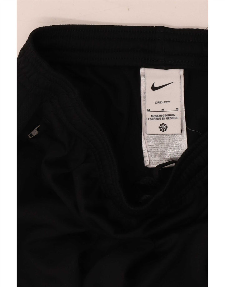 Ανδρικές φόρμες Nike Dri Fit Παντελόνια μεσαίου μαύρου πολυεστέρα