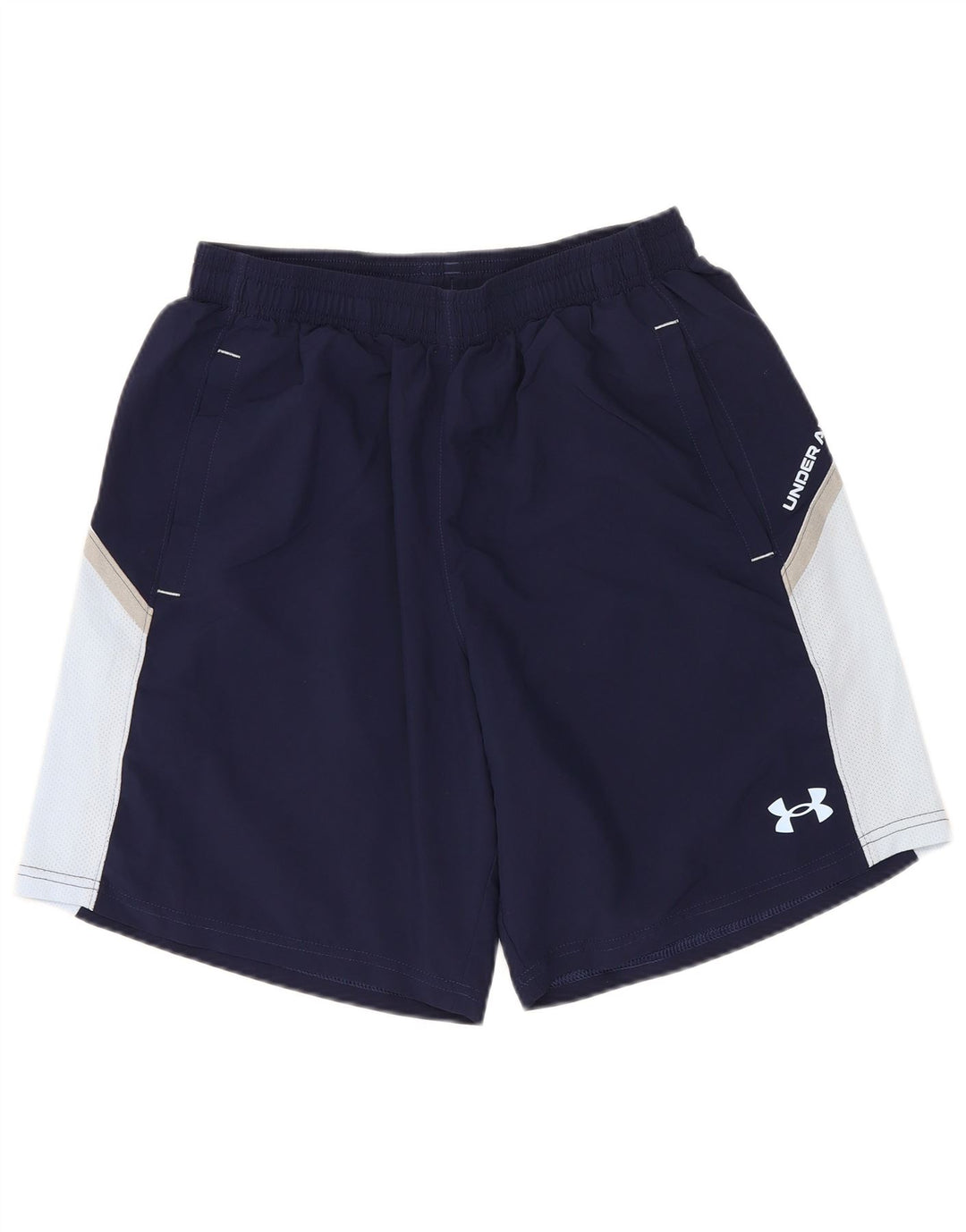 Ανδρικό αθλητικό σορτς Under Armour Μικρό μπλε Navy Colorblock Πολυεστέρας