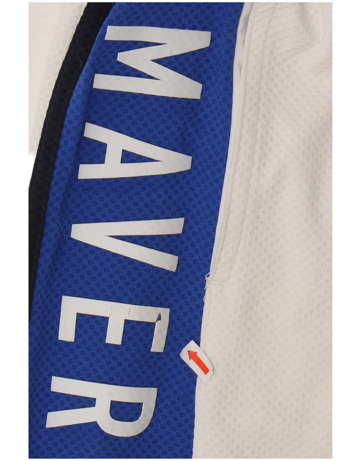 Αθλητικό σορτς NBA Boys Dallas Mavericks 14-15 ετών Large White Colourblock