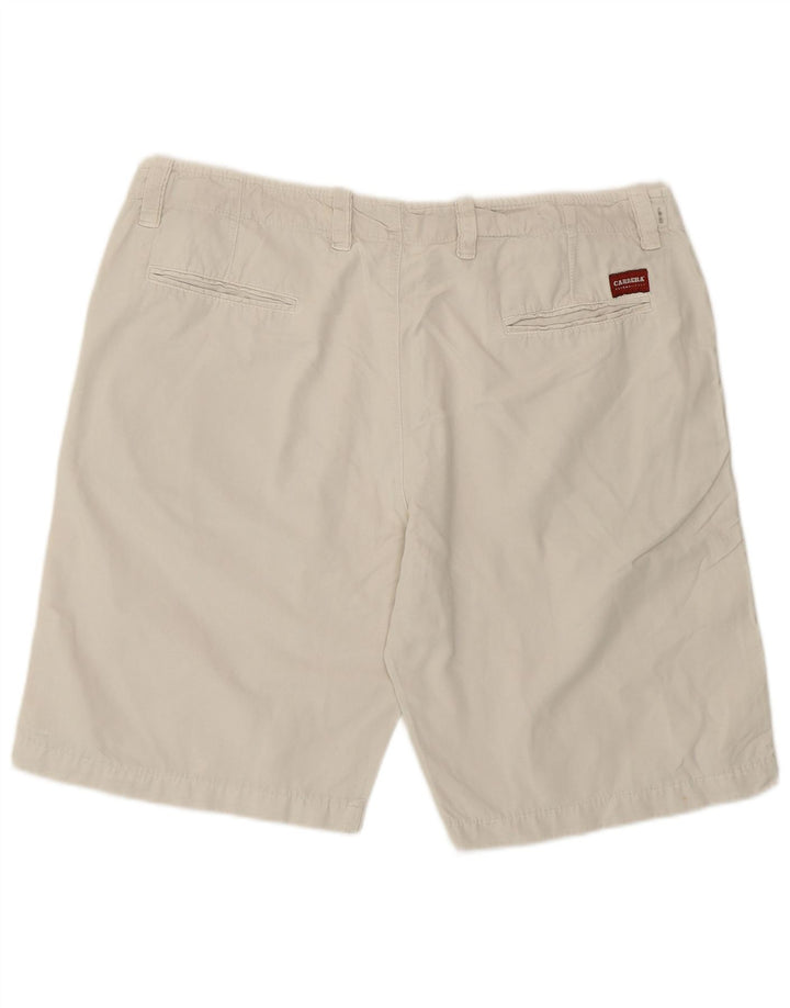 Carrera Ανδρικό Σορτς Chino IT 54 2XL W38 Λευκό βαμβακερό