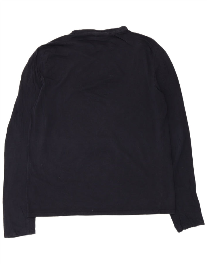 Armani Ανδρικό Τοπ μακρυμάνικο 2XL Navy Blue