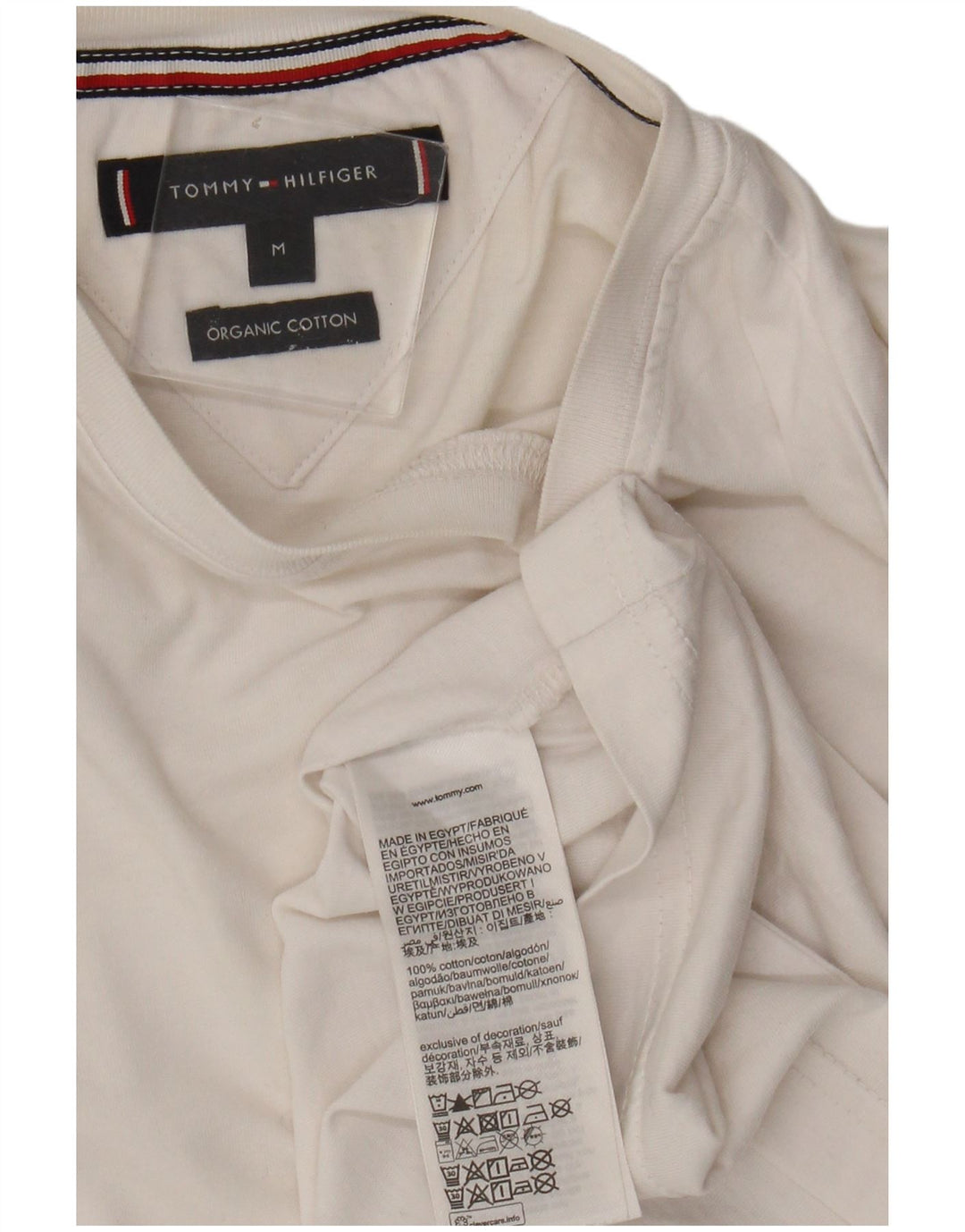 Ανδρικό T-Shirt Tommy Hilfiger Top Μεσαίο λευκό βαμβακερό
