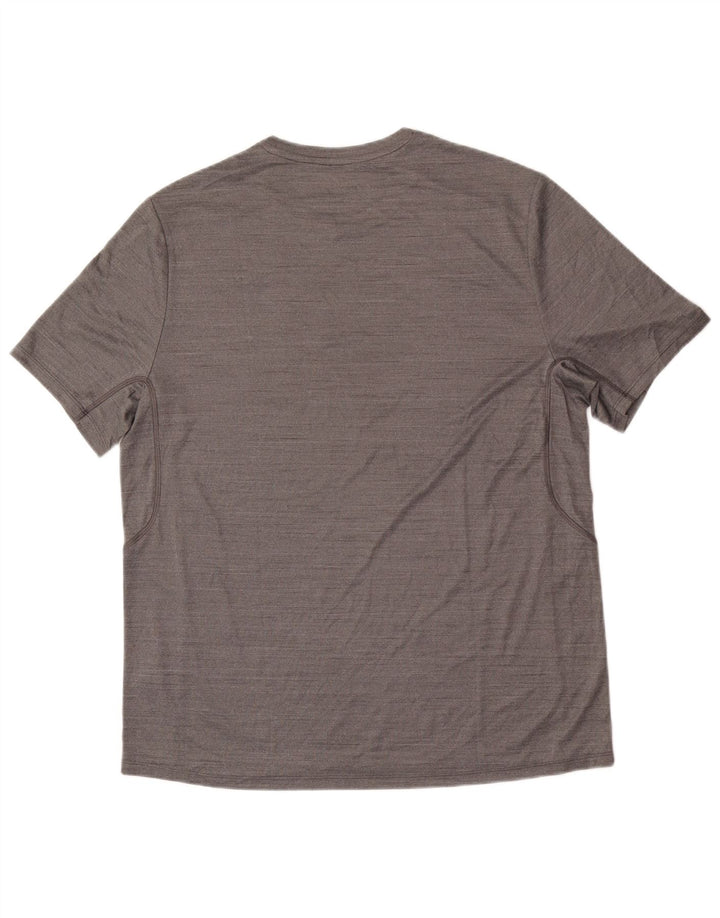 Ανδρικό T-Shirt Reebok Top Large Grey Polyester