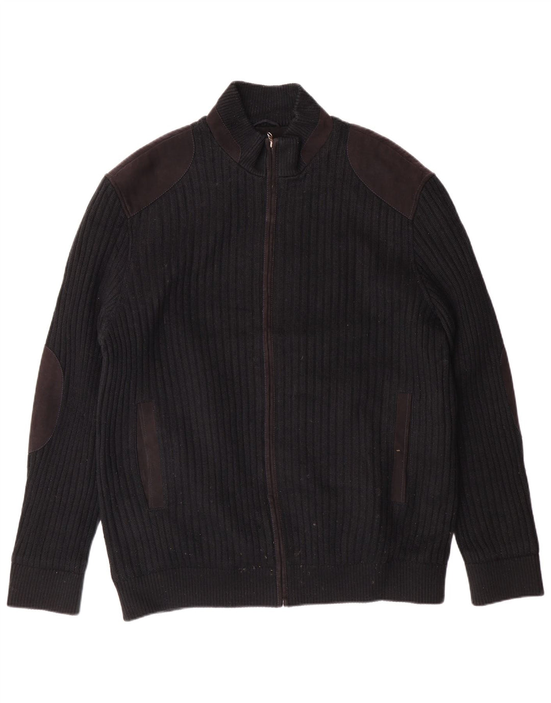 Ανδρικό πουλόβερ Pierre Cardin Ζακέτα IT 56 XL Μαύρο Πολυεστέρας