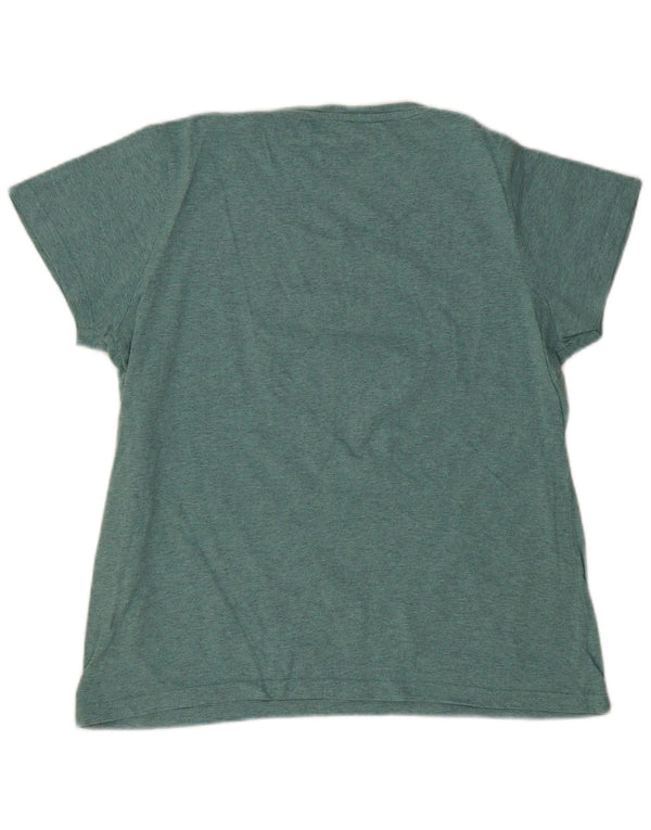 Mountain Warehouse Γυναικείο γραφικό T-Shirt Top UK 16 Large Green