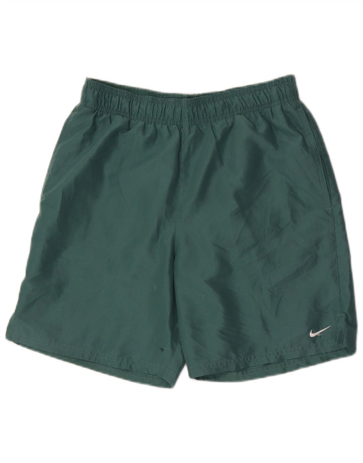 Ανδρικό αθλητικό σορτς Nike από μικρό πράσινο πολυεστέρα