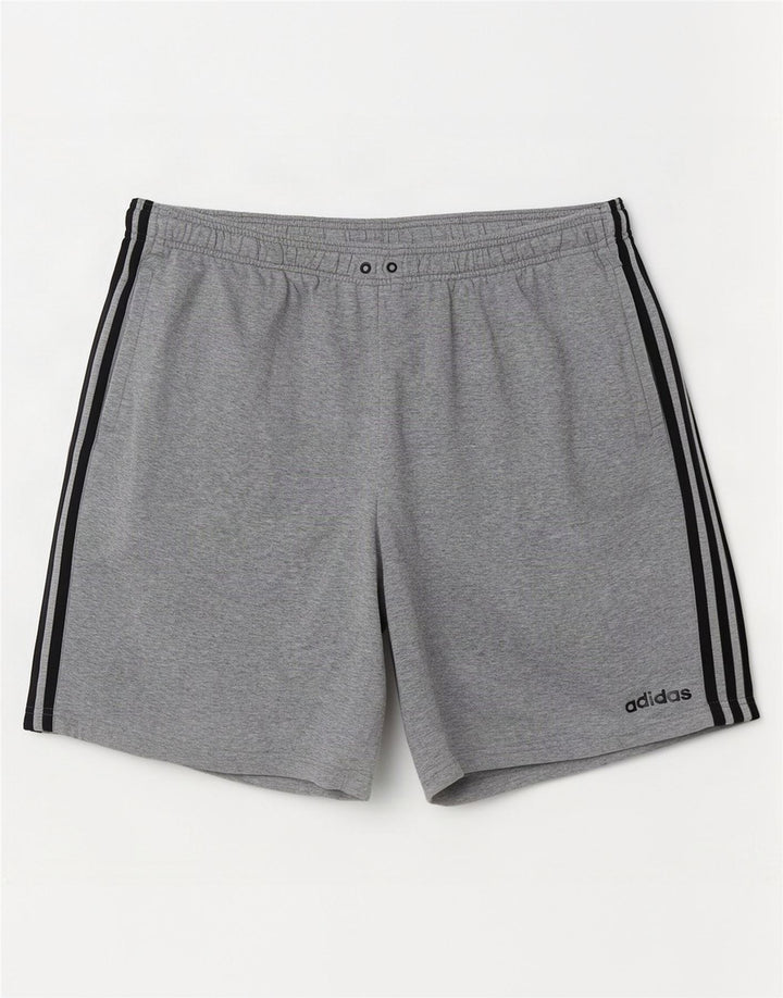 Ανδρικό αθλητικό σορτς Adidas 2XL γκρι βαμβακερό