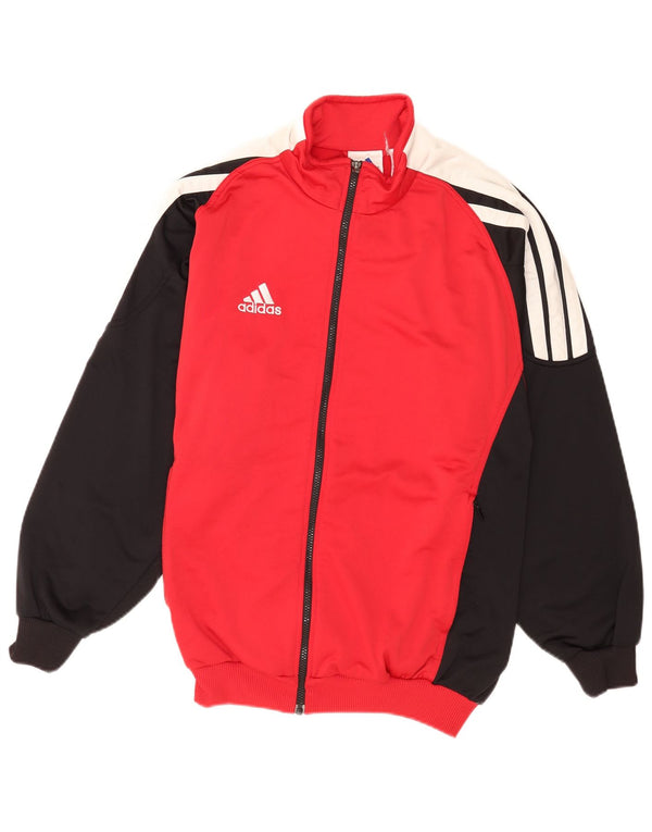 Ανδρική φόρμα Adidas Top Jacket UK 40/42 Medium Red Colourblock Sports
