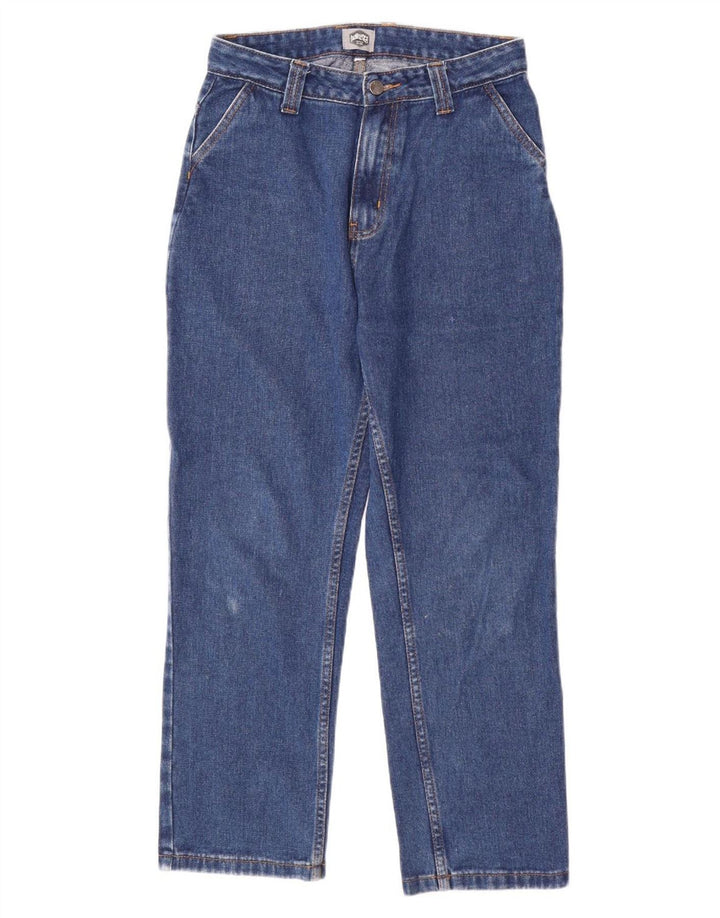 VINTAGE Womens Straight Jeans W28 L27 Blue