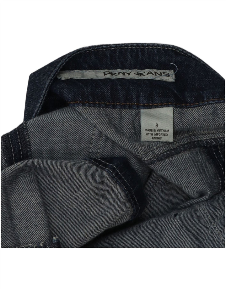 Dkny Γυναικεία Μίνι Τζιν Φούστα US 8 Medium W32 Μπλε