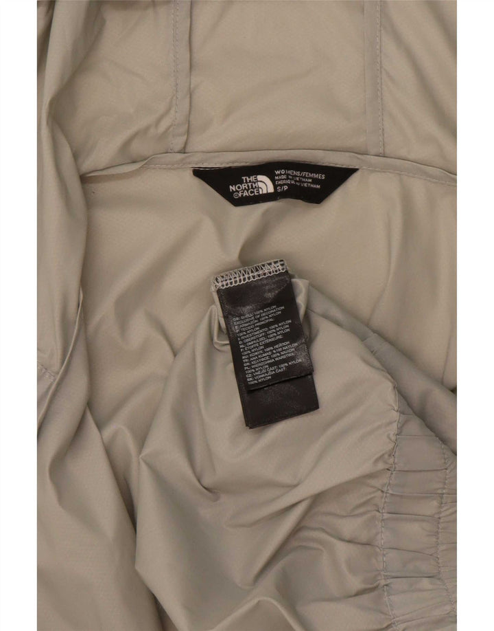 The North Face γυναικείο μπουφάν βροχής μεγάλου μεγέθους με κουκούλα UK 10 Small Grey Nylon