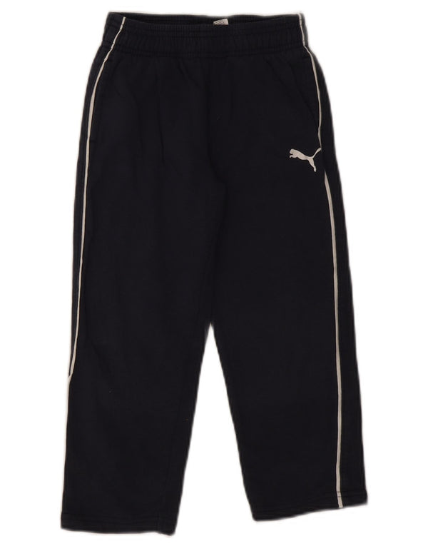 Παντελόνι αθλητικής φόρμας Puma Boys 5-6 Years Navy Blue Cotton