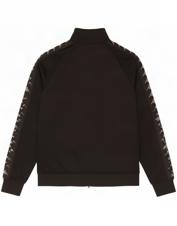 Kappa Ανδρική φόρμα γραφικής φόρμας Top Jacket Small Black Polyester