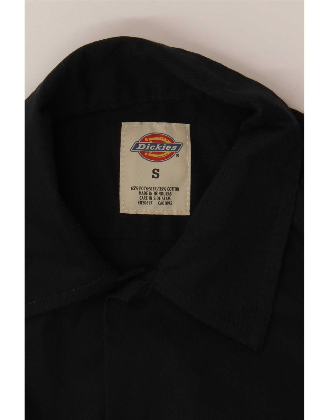 Ανδρικό πουκάμισο Dickies Μικρό Μαύρο Πολυεστέρα