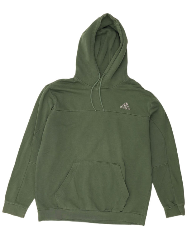 Adidas Ανδρικό Hoodie Jumper XL Πράσινο βαμβακερό