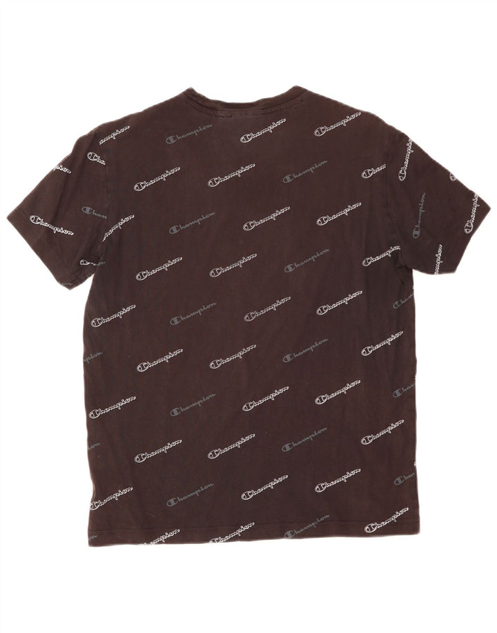 Ανδρικό γραφικό T-shirt CHAMPION Top Small Black