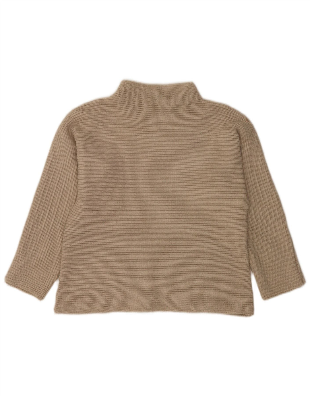 Marks & Spencer Γυναικείο πουλόβερ με λαιμό χελώνα UK 8 Small Beige
