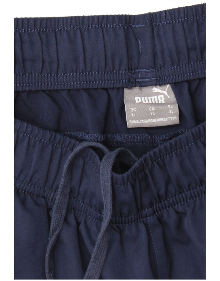 Ανδρικό αθλητικό σορτς Puma XL Navy Blue Polyester