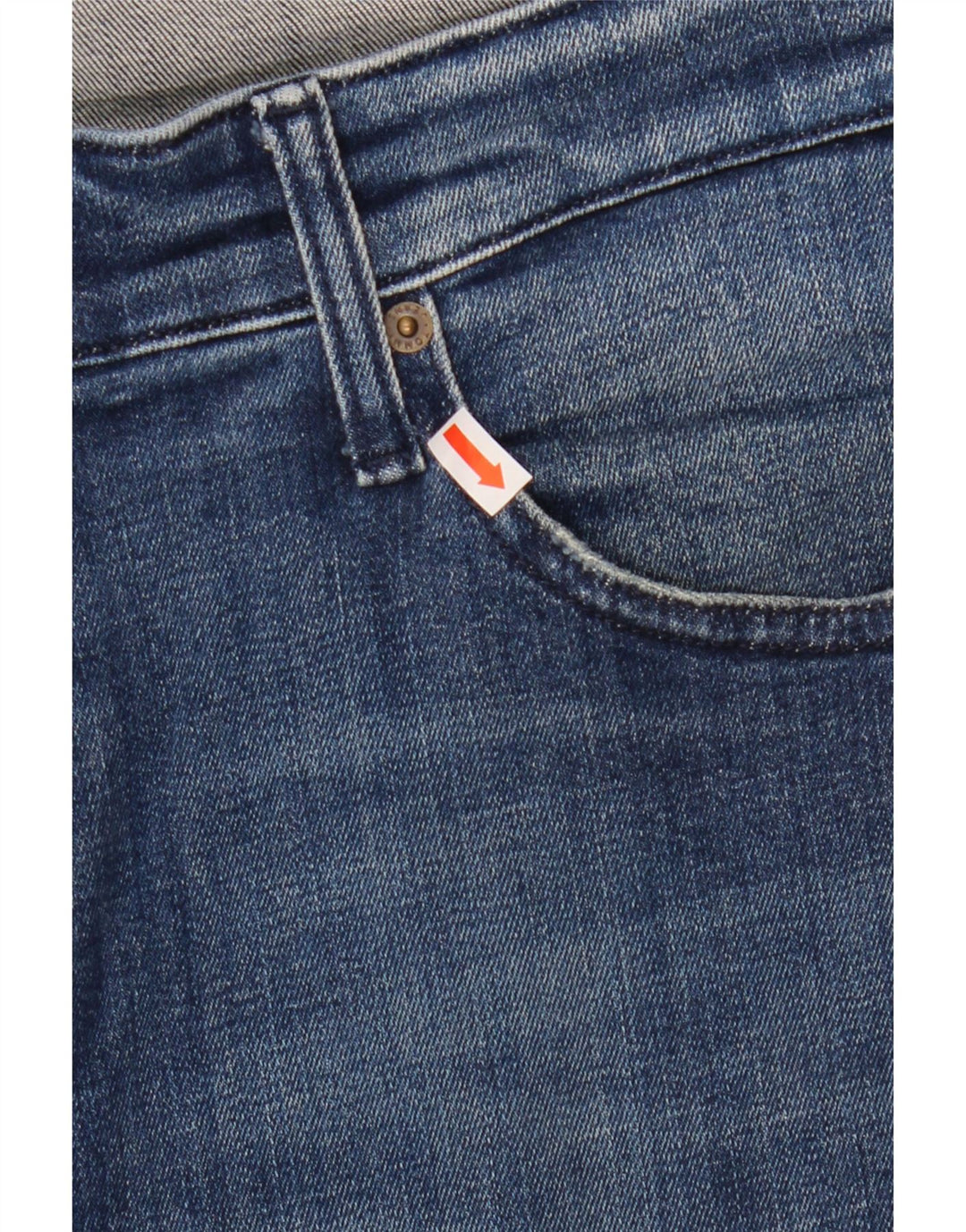 TOMMY HILFIGER Ανδρικό Slim Jeans W38 L34 Μπλε Βαμβακερό