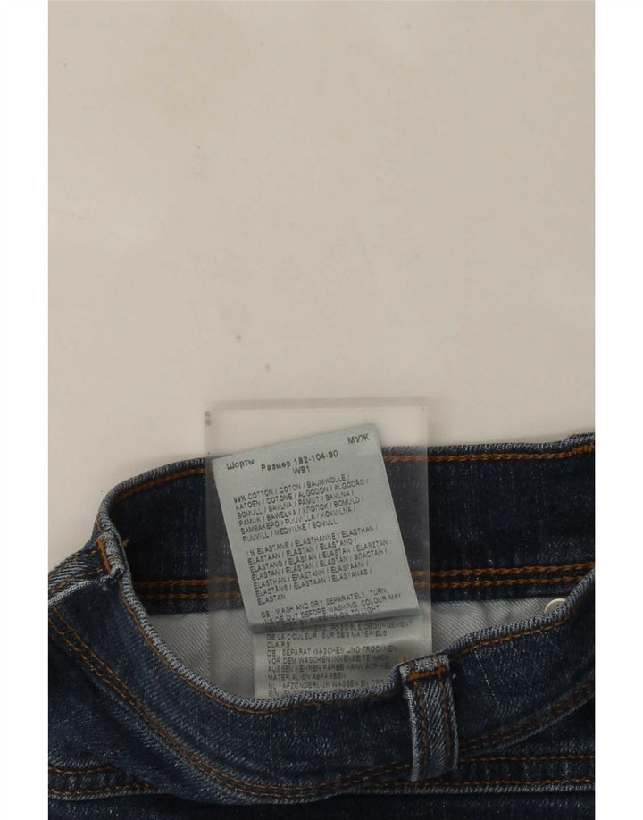 Ανδρικό τζιν σορτς Wrangler W36 Large Navy Blue από βαμβάκι
