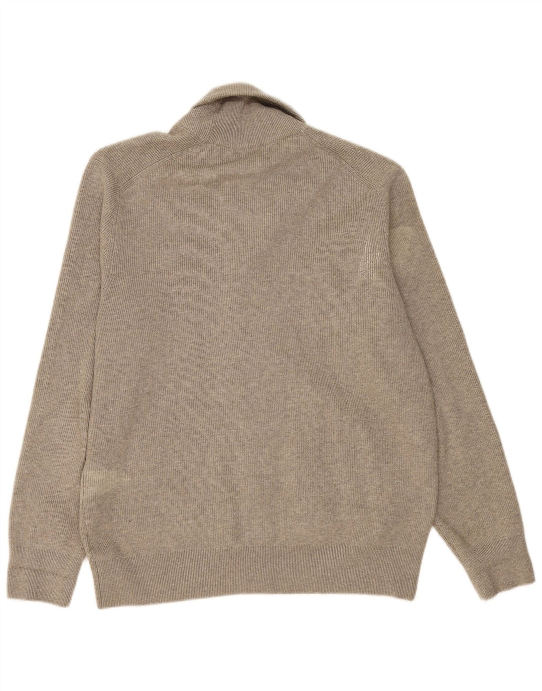 MARKS & SPENCER Ανδρικό πουλόβερ ζακέτα UK 44/46 XL Γκρι πολυεστέρας