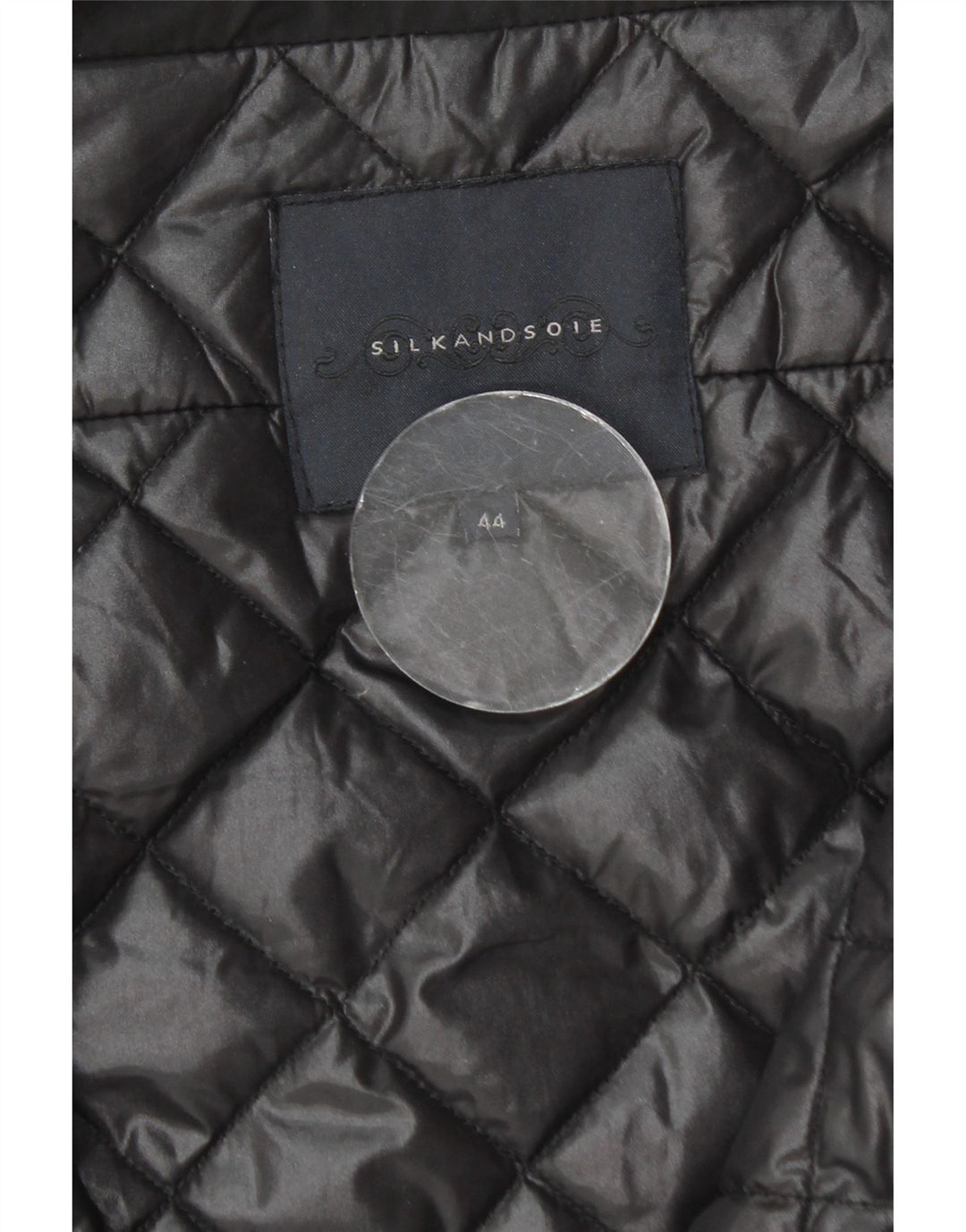 Γυναικείο μπουφάν με κουκούλα Silk and Soie IT 44 Medium Black Polyamide