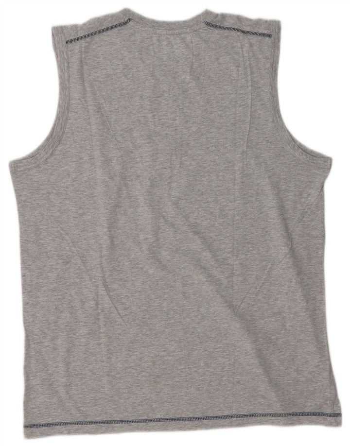 Ανδρικό γραφικό γιλέκο Lotto Top 2XL Grey Flecked