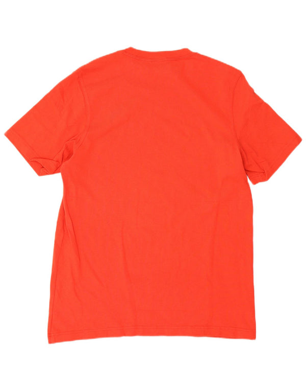 Ανδρικό γραφικό T-Shirt Adidas Top Μεσαίο κόκκινο βαμβακερό