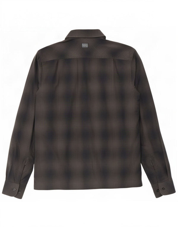 Ανδρικό πουκάμισο G-Star Slim Fit Small Grey Check Cotton