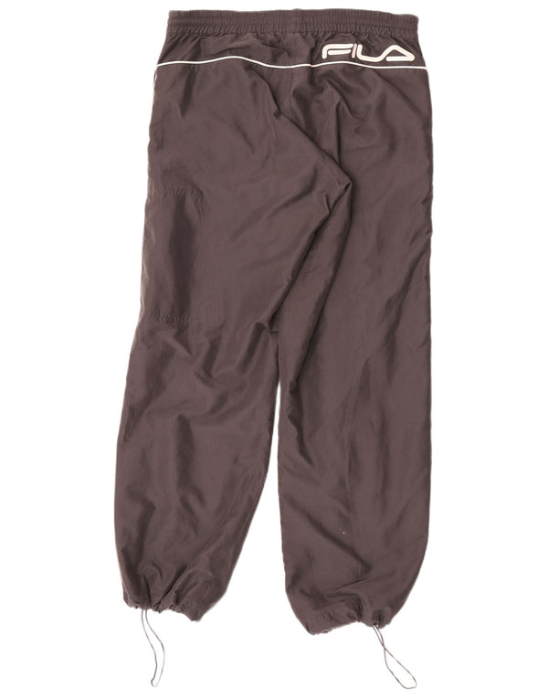 Fila Ανδρική φόρμα γραφικής φόρμας Παντελόνι Joggers Small Grey Polyester