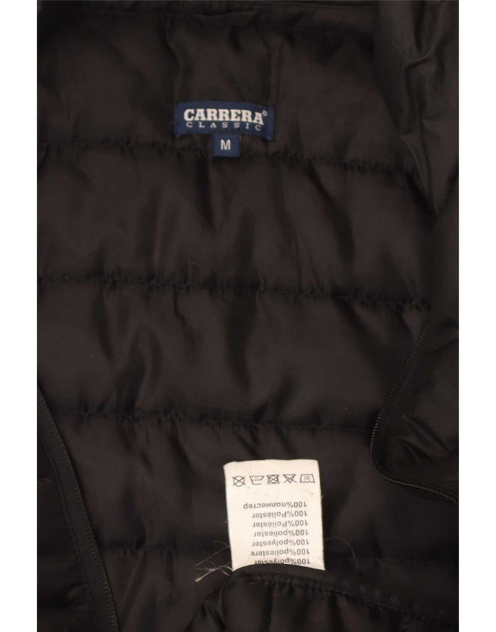 Carrera Ανδρικό padded Gilet UK 38 Medium Black Polyester