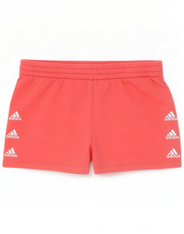 Adidas Girls Aeroready Graphic αθλητικό σορτς 12-13 ετών ροζ βαμβακερό