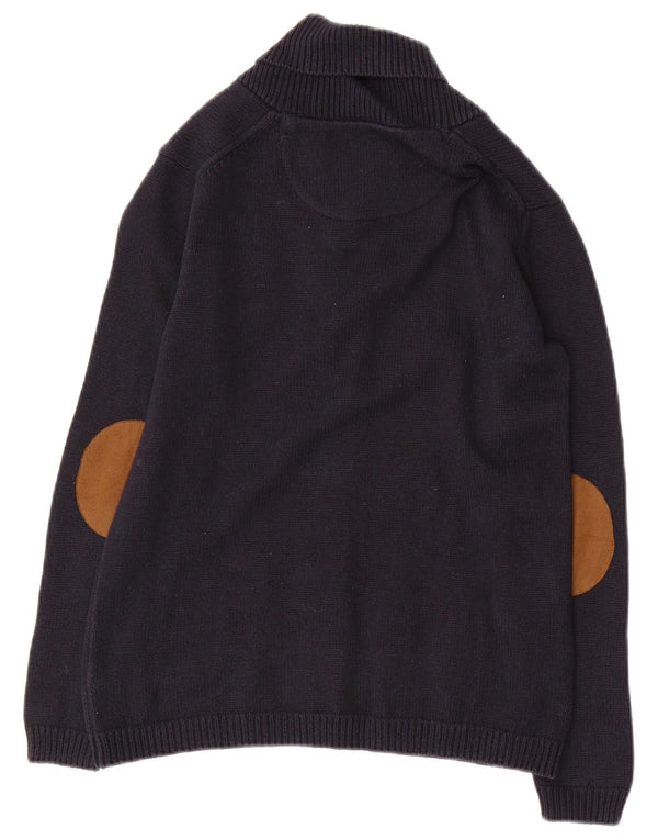 MASSIMO DUTTI αγορίστικο πουλόβερ ζακέτα 11-12 ετών Ναυτικό μπλε βαμβακερό