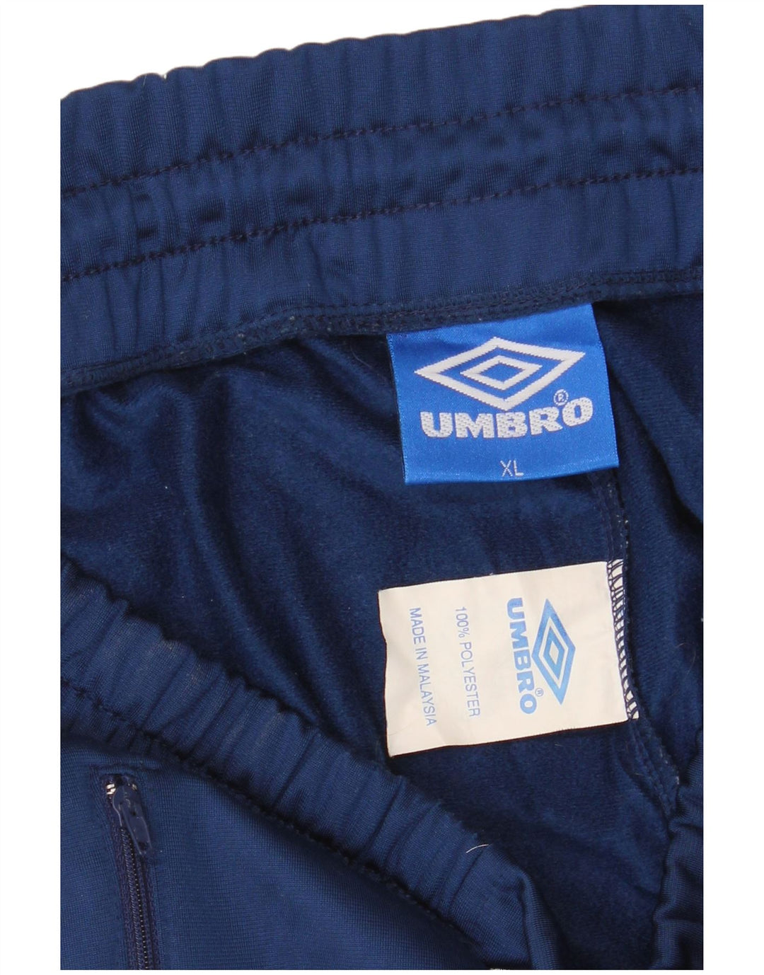 Ανδρική φόρμα γραφικής UMBRO Παντελόνι XL Navy Blue Colorblock Πολυεστέρας
