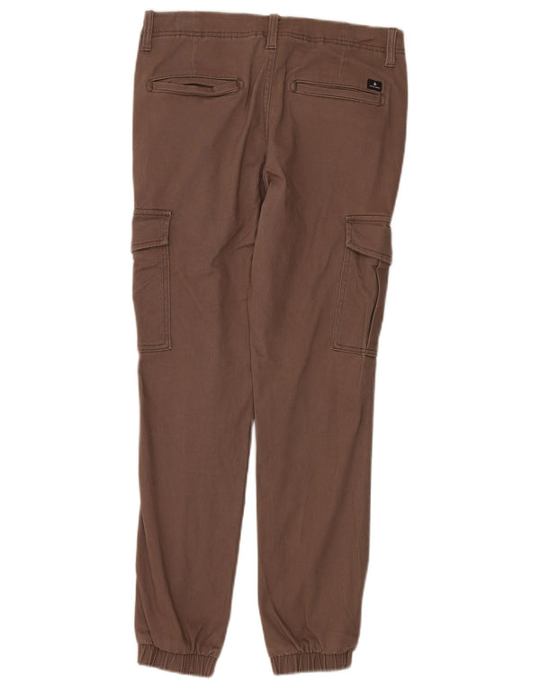 Jack & Jones Mens Slim Joggers Cargo Παντελόνι W29 L30 Γκρι βαμβακερό