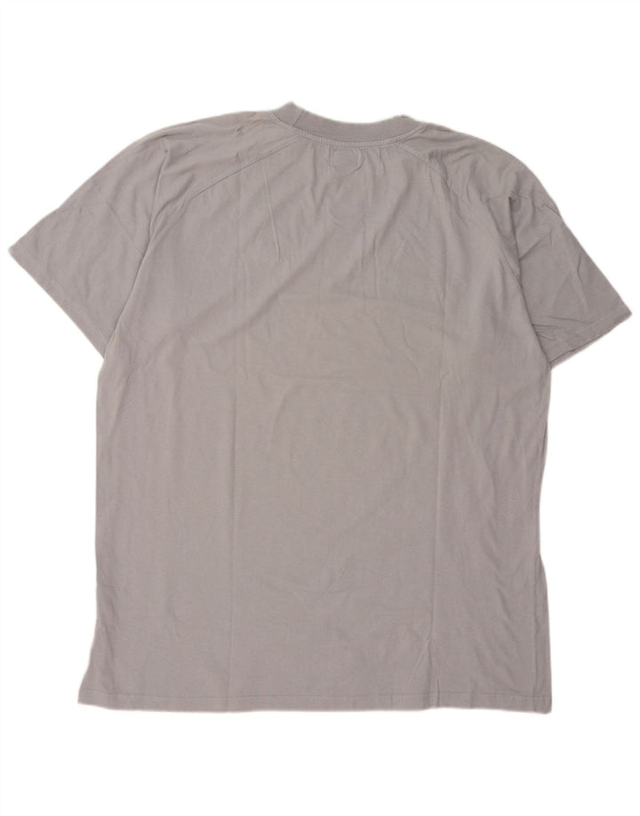 Kappa Ανδρικό T-Shirt Top 2XL Γκρι βαμβακερό