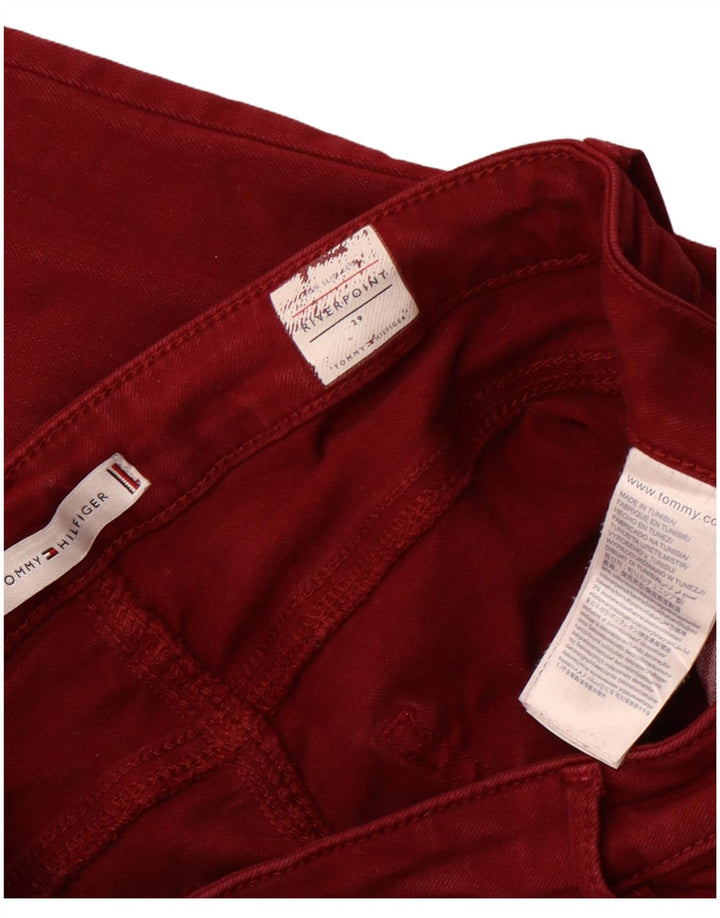 TOMMY HILFIGER Γυναικείο τζιν Riverpoint Skinny W29 L28 Βαμβακερό μπορντό