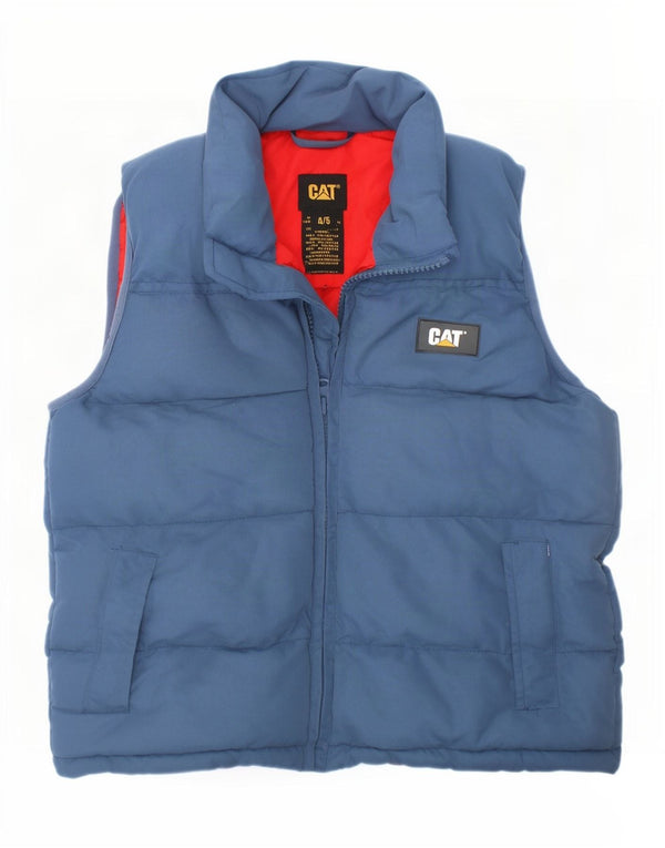 Caterpillar Boys Gilet 4-5 Years Blue Polyester