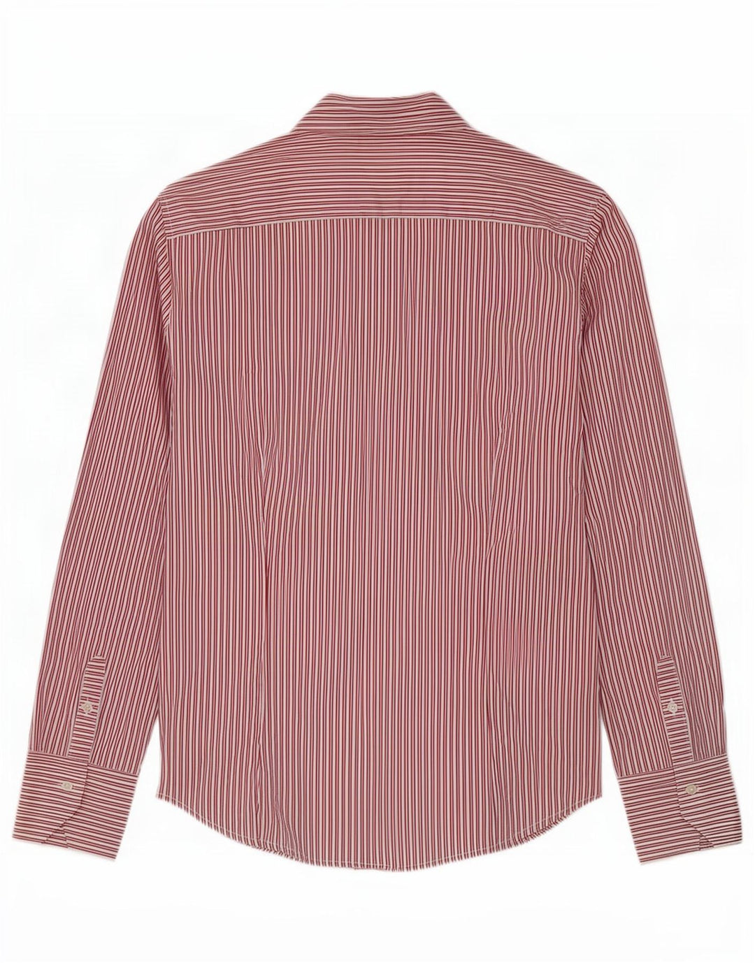 Γυναικείο πουκάμισο Benetton UK 14 Large Red Pinstripe