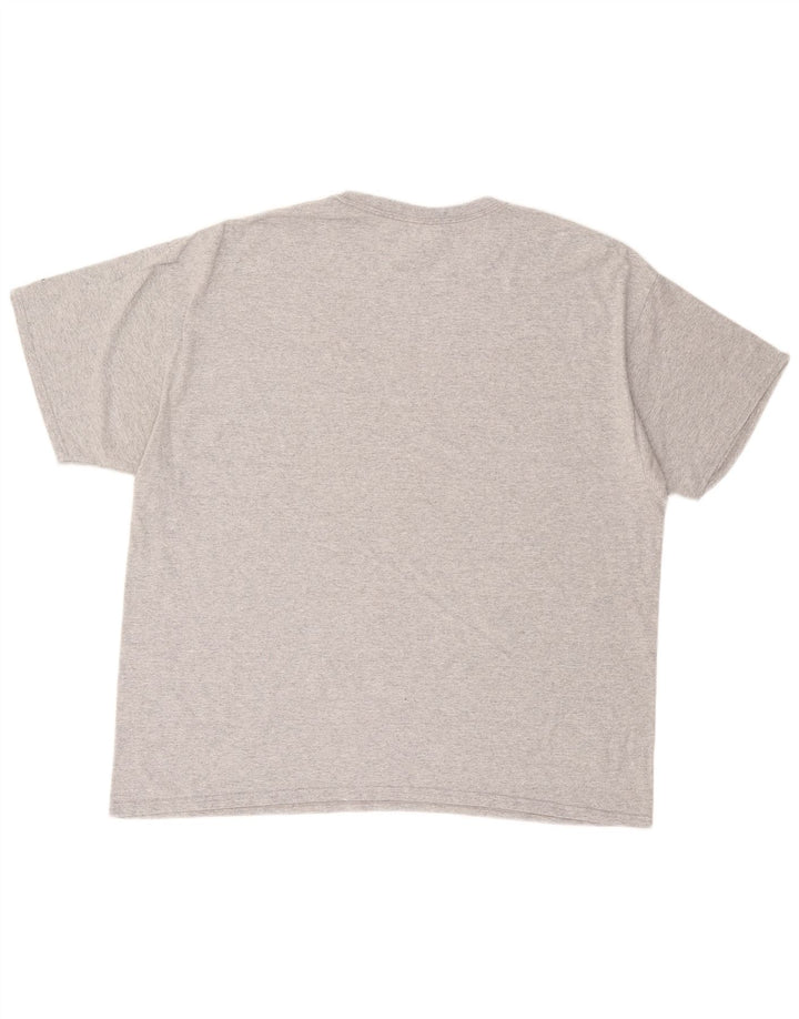 RUSSELL ATHLETIC Ανδρικό γραφικό μπλουζάκι Salukis Top 2XL γκρι βαμβακερό