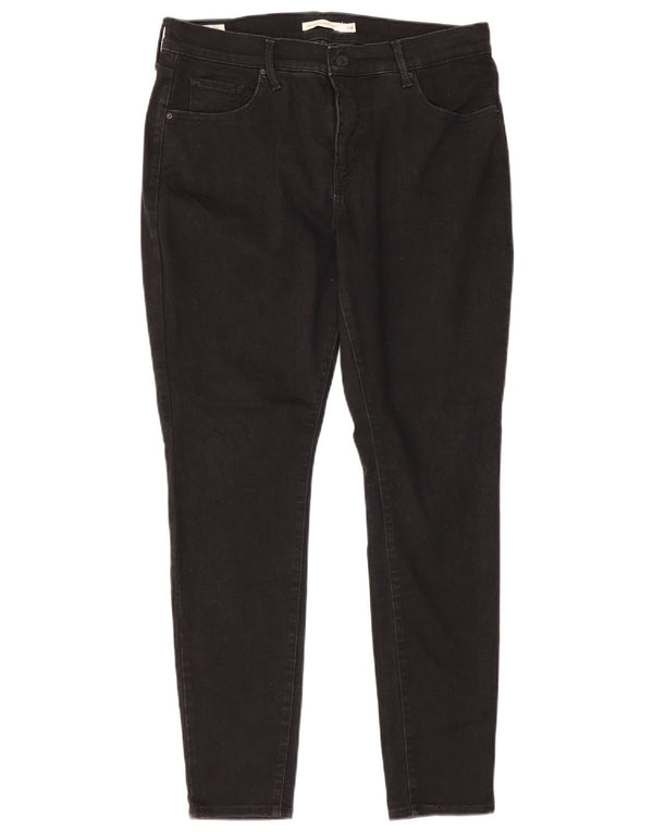 Levi's Mens 311 Shaping Skinny Jeans US 16 2XL W34 L29 Μαύρο βαμβακερό