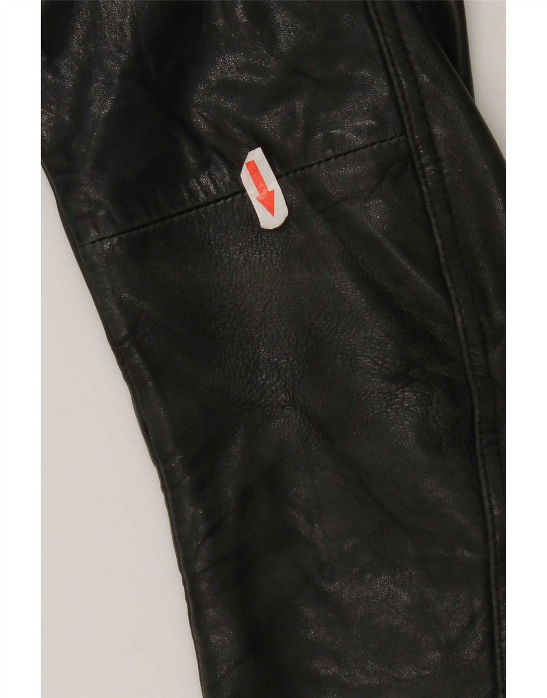 Massimo Dutti Γυναικείο Biker Δερμάτινο Μπουφάν UK 10 Small Black