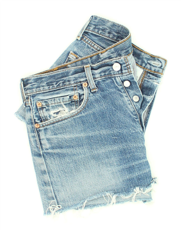 Γυναικείο Vintage τζιν σορτς LEVI'S W31 μεσαίο μπλε βαμβακερό