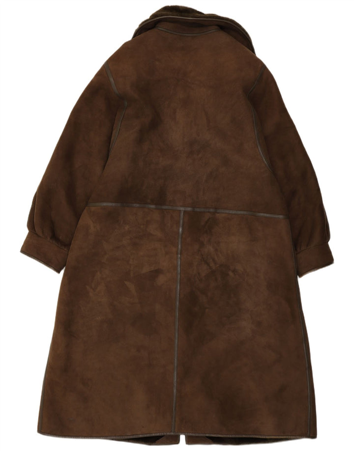 Vintage Γυναικείο Shearling Coat IT 50 XL Brown Shearling